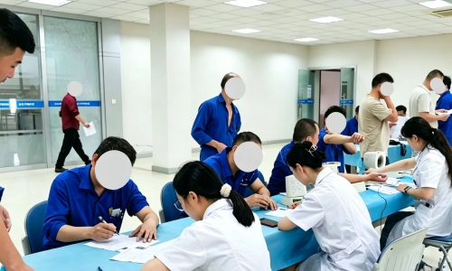 医企携手护安康，贴心体检进车间｜弘普医院圆满完成皮尔博格两日职业健康体检